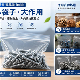 PE骨袋是什么？贴骨袋、自封袋结构原理、用途和选购方法详解